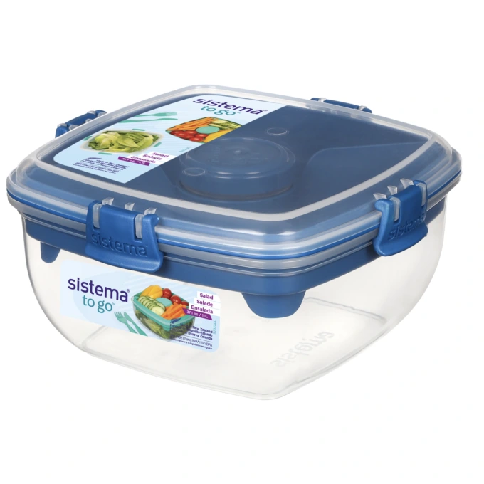 Pojemnik Sałatka To Go 1.1L niebieski